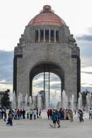 Mexico City, Mexico - July 6, 2013 -  Monument to the Mexican Revolution photo