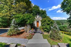 Grey Towers, the former home of Gifford Pinchot, the first Chief of the US Forestry Service and two-time Governor of Pennsylvania, is a National Historic site in Milford, Pennsylvania, USA. photo