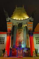 Los Angeles, California - May 15, 2007 -  Grauman's Chinese Theater on Hollywood Boulevard. The theater has hosted numerous premieres and events since it opened in 1927. photo