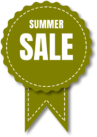 green and white summer sale labels png