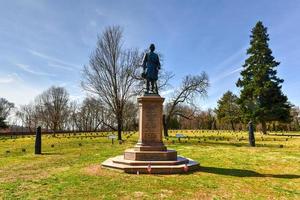 Monument to General Humphrey on a Battlefield in Fredericksburg, Virginia photo