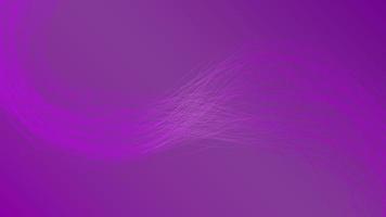 Vector smooth waves on dark purple background. Futuristic technology design backdrop with purple gradient transition.