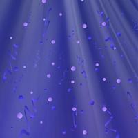 Night shining starry sky party background, blue space with stars vector