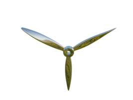 realistisk modern propeller. 3d framställa. png