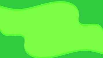 fondo de color verde abstracto. el minimalismo dinámico da forma a la composición. eps10 vector