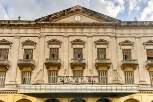 Havana, Cuba - January 8, 2017 -  The famous Payret building in Havana, the largest movie theater Cuba. photo