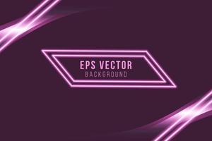 Abstract purple background with pink glowing minimalism wave vector