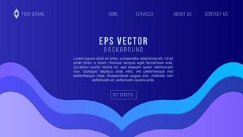 Minimalist Blue Geometric Website Background Smooth, Clean Concept with Papercut Style For Element, Wallpaper, Banner, Presentation, Web, Page Layout, and etc. eps 10 Editable. vector Illustration