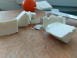 Feta cheese healthy dairy food for diet photo