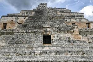 Edzna is a Maya archaeological site in the north of the Mexican state of Campeche. Building of Five Floors. photo