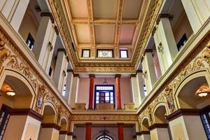 Camara de Representantes - the Republican House of Representatives, which following the Revolution became the town hall in Havana, Cuba, 2022 photo