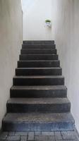 stairs to a room, which is empty and lonely photo