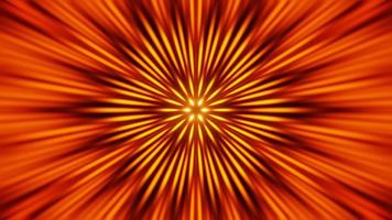 red yellow laser beams in a cyclic vj loop tunnel abstract 3d background video