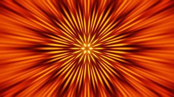 red yellow laser beams in a cyclic vj loop tunnel abstract 3d background video