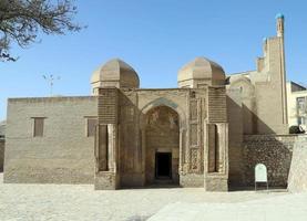 Bukhara. Uzbekistan. April 04, 2022. Lyab-i Hauz ensemble.Maghoki Attori Mosque. photo