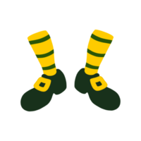 Patricks Day Elf Shoes png