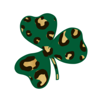 Leopard Print Clover png