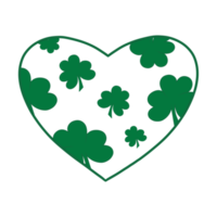 Heart With Shamrock png