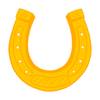 Golden Horse Shoe png