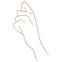 Hand Holding Drawing png
