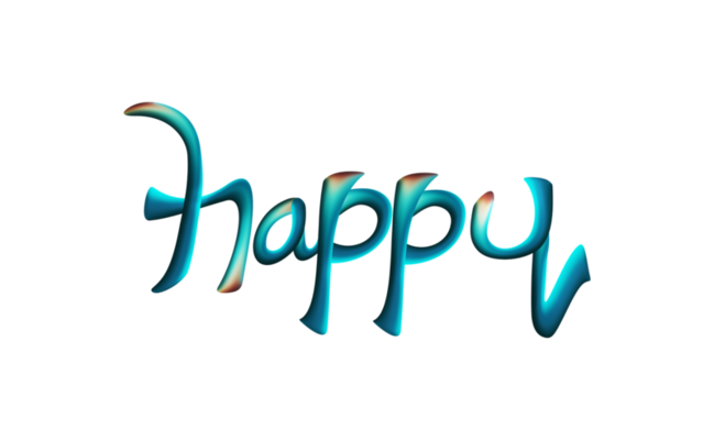 Happy Letter PNGs for Free Download