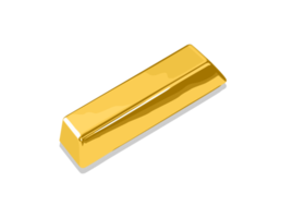 glimmend goud bars PNG