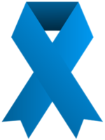 ruban bleu png pour la sensibilisation au cancer de la prostate