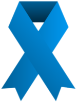 Blue Ribbon PNG for Prostate Cancer Awareness