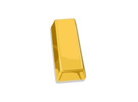 Shiny gold bars PNG