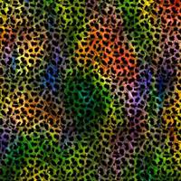 fondo abstracto de diseño de leopardo, textura de piel animal colorida, tela de diseño de leopardo textil foto