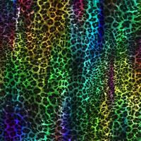 fondo abstracto de diseño de leopardo, textura de piel animal colorida, tela de diseño de leopardo textil foto