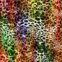 fondo de diseño de leopardo abstracto, textura de piel animal colorida, tela de diseño de leopardo textil foto