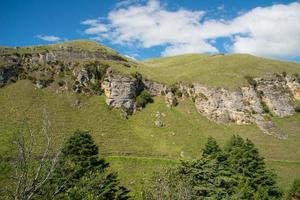 The scenic landscape view of Te Mata Peak, Hawke's bay region, New Zealand. photo