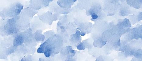 Serenity  Watercolor Paint Stain Background Rectangle, Abstract Paper Texture Color Of The Year 2016 photo