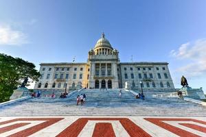 la casa del estado de rhode island, la capital del estado estadounidense de rhode island. foto