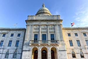 la casa del estado de rhode island, la capital del estado estadounidense de rhode island. foto