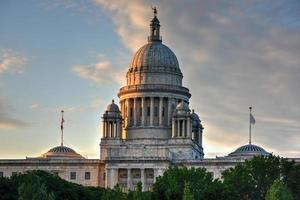 la casa del estado de rhode island, la capital del estado estadounidense de rhode island. foto