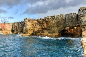 Boca do Inferno is a chasm located in the seaside cliffs close to the Portuguese city of Cascais, in the District of Lisbon. photo