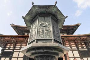 Todai-ji temple in Nara, Japan. photo