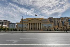 el tribunal supremo de la república de azerbaiyán en baku, azerbaiyán. foto