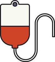 iv bag vector illustration on a background.Premium quality symbols.vector icons for concept and graphic design.