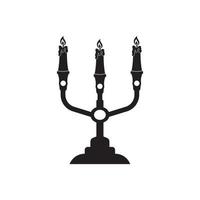 candle icon vector illustration template design