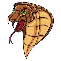 Cobra Head Vector Illustration