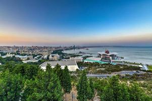 Panoramic view of the Caspian Waterfront Mall in Baku, Azerbaijan. photo