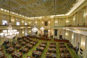 California Assembly Chamber, Sacramento, 2022 photo