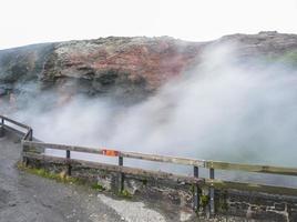 Deildartunguhver Geothermal Spring, Iceland photo