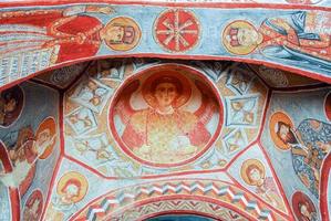 Frescos inside of the Dark Church, in Cappadocia, Turkey, 2022 photo