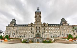 edificio del parlamento - ciudad de quebec foto