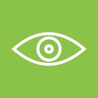 Remove Red Eye Line Color Background Icon vector