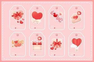 Realistic valentines day background promo sale vector